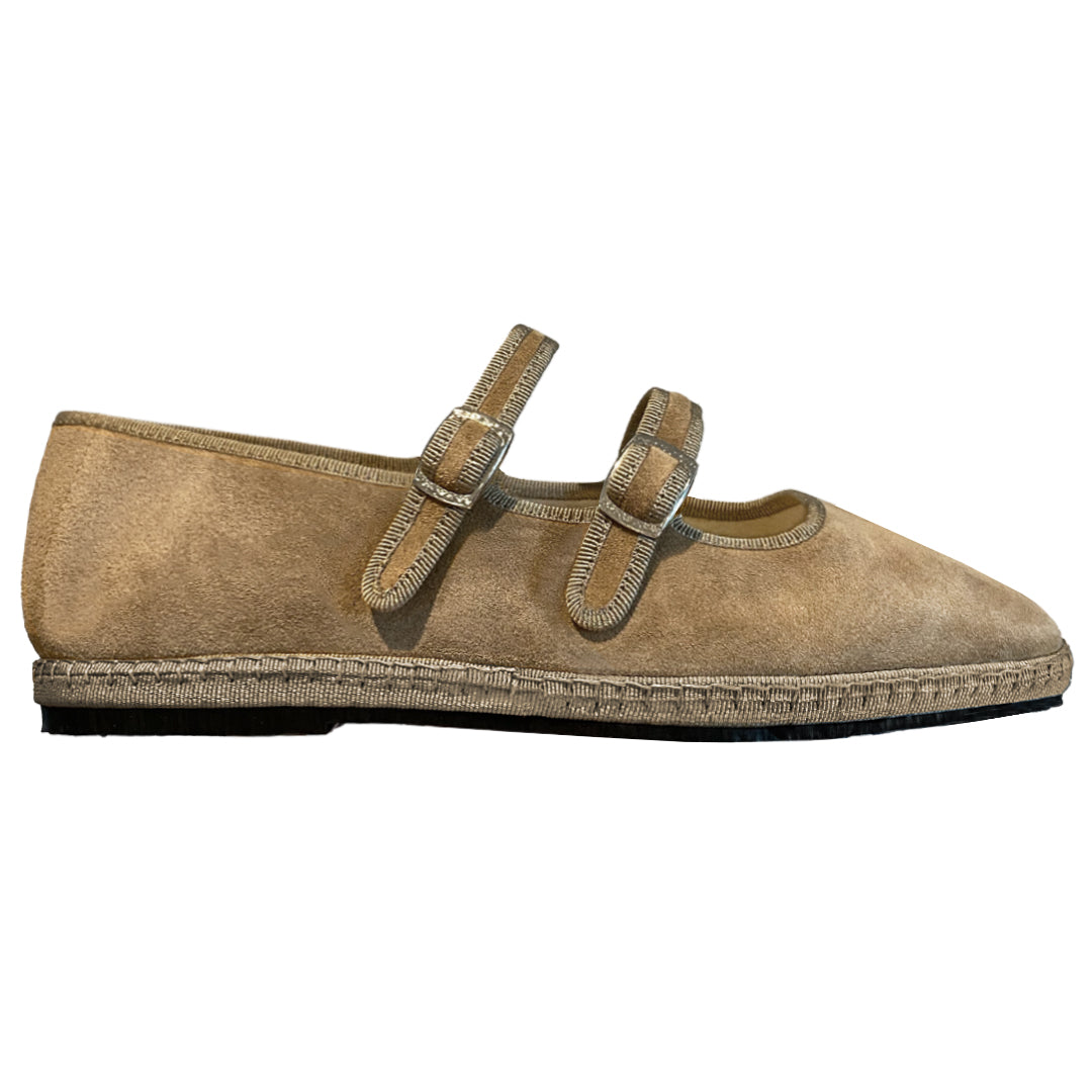 Antonia Suede Double Mary Jane | Preorder