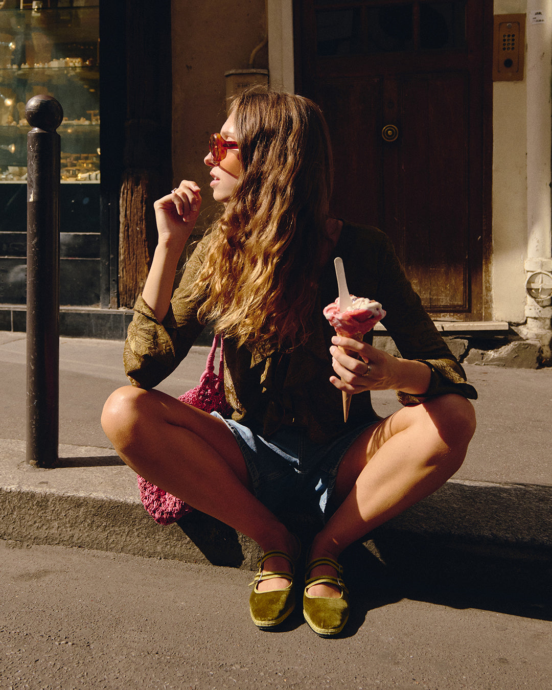 Oliva Double Mary Jane Friulane