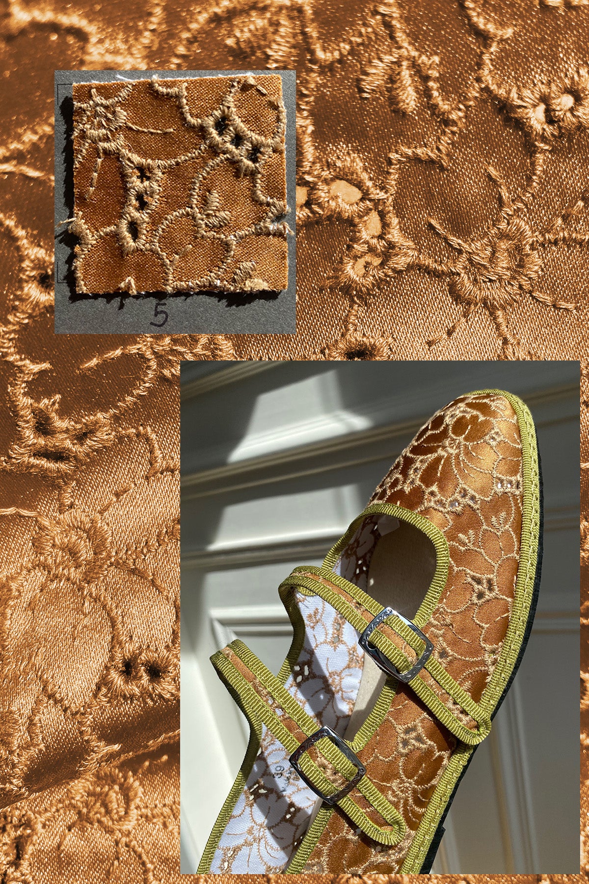 Lilly Sisto x Viani Milano Milan Double Mary Jane - Bronze Eyelet