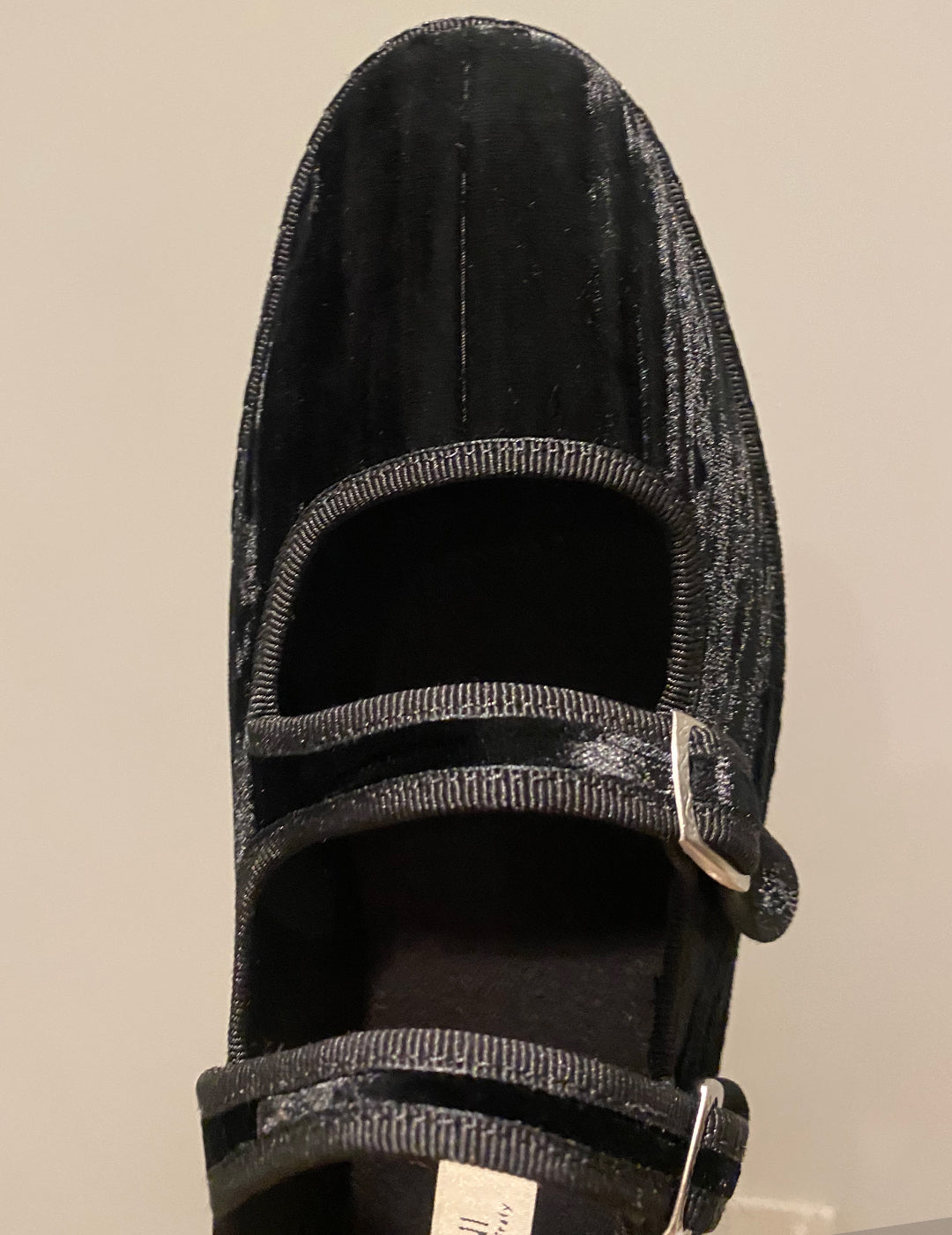 Black Double Mary Jane Friulane | Size 40
